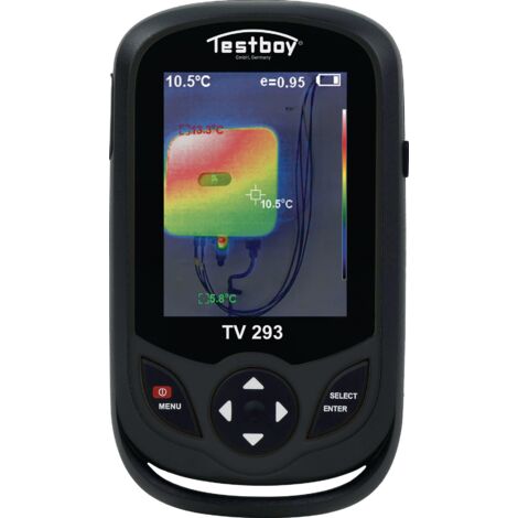 Telecamera termica TV 293, schermo a colori LCD da 3,2 pollici, risoluzione 220x160 pixel