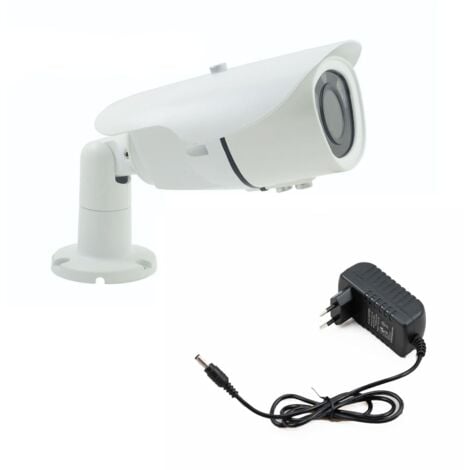 TELECAMERA VARIFOCALE AHD 2.8 -12 mm 3 MPX 1080P LED IR ARRAY + ALIMENTATORE