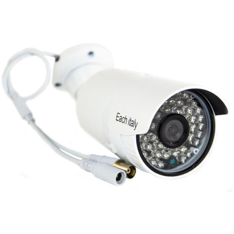 Telecamera Videosorveglianza AHD Sicurezza Esterno 48 Led Ir 3.0mp 2.8mm 1080p
