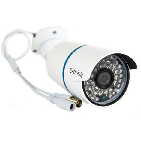 Telecamera Videosorveglianza AHD Sicurezza Esterno 48 Led Ir 3.0mp 6mm 1080p