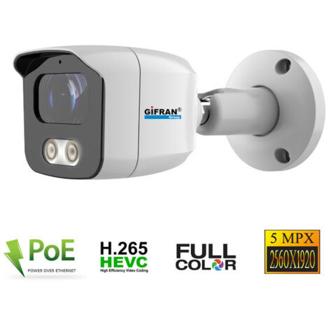 Telecamera videosorveglianza  POE 5MPX grandagolare Full