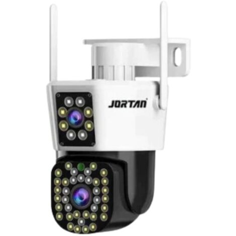 Telecamera Videosorveglianza Wifi Doppia Lente Led 3.6mm 2 antenne JT 2893