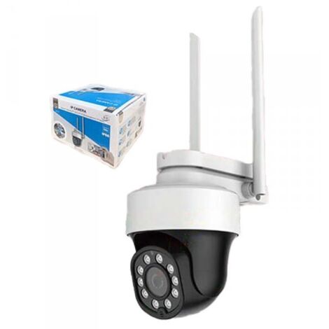 Telecamera WiFi da Interno Esterno Video Sorveglianza Dome di Sicurezza 3MP Full HD 2560x1440 IP66 Impermeabile 320 gradi