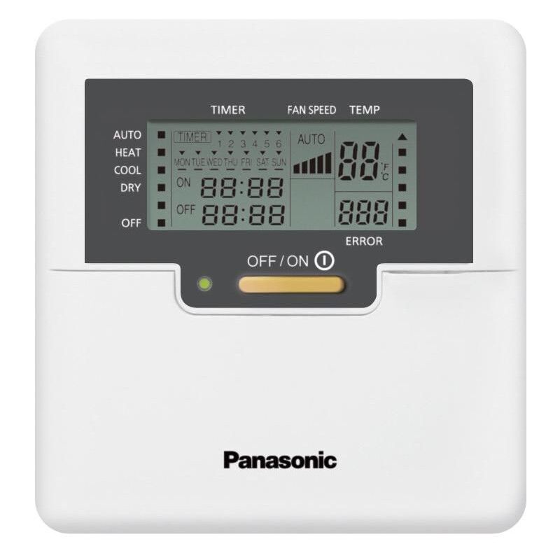 Télécommande Filaire Panasonic pour Unités Intérieures Murales et Console de Climatisation - CZ-RD514C