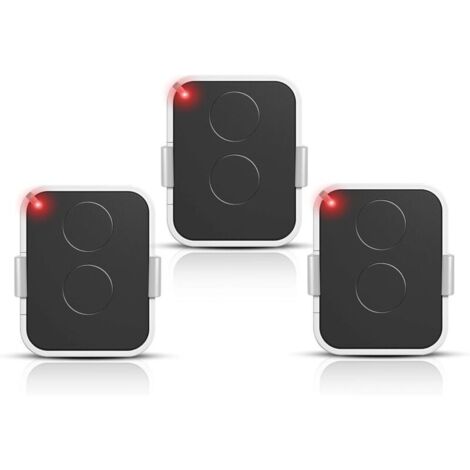 Telecomando a 2 canali da 433,92 MHz con codice rolling per cancelli – Ricambio per ON1E, ON2E, ON4E – Compatibile con motori per cancelli e porte da garage – Portata di 200 m – Dimensioni compatte e 