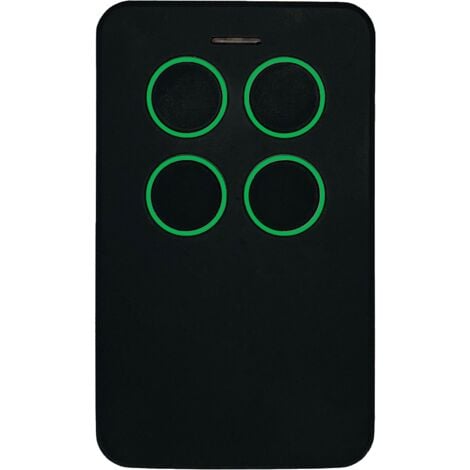 DOMYNO TELECOMANDO CANCELLO AUTOMATICO ROLLING CODE E CODICE FISSO MULTIFREQUENZA (bianco)