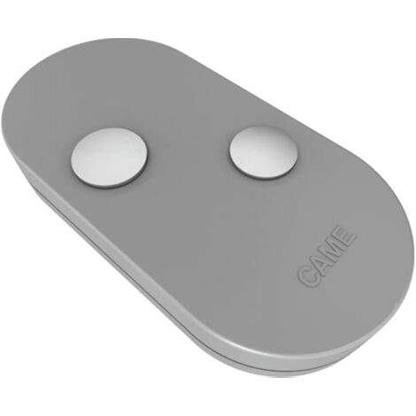 Telecomando Cancello Rolling Code 2 Canali Dual Frequency Came TOPD2RGS Grigio