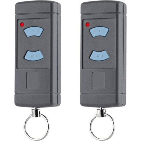 Telecomando di ricambio per porta da garage – Trasmettitore portatile HSE2-868 HSM4-868 HS4-868 da 868 MHz, pulsante blu, compatibile con l'apriporta da garage GARADOR Promatic (confezione da 2)