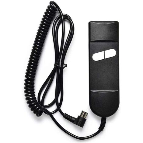 Telecomando di ricambio per sedia a rotelle reclinabile elevabile, 5 pin, 2 pulsanti