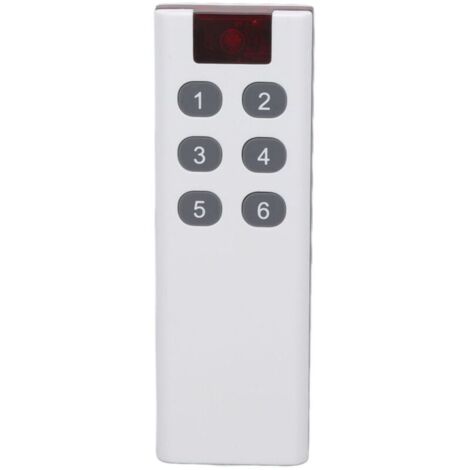 Telecomando digitale per l'apprendimento, pratico telecomando wireless portatile per luci LED (6 tasti)