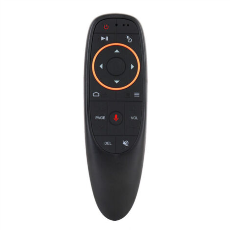 Telecomando intelligente G10S con controllo vocale - 2.4G Wireless + Bluetooth + Infrarossi, telecomando universale per TV, decoder, proiettore, casa intelligente, controllo vocale e wireless (2 pezzi