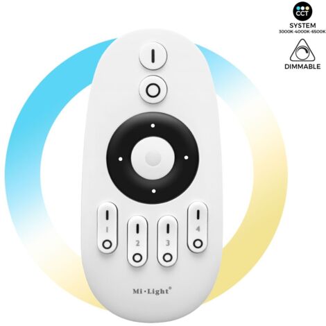 Telecomando LED monocolore/CCT - 4 zone- FUT007- Mi Light - Mi