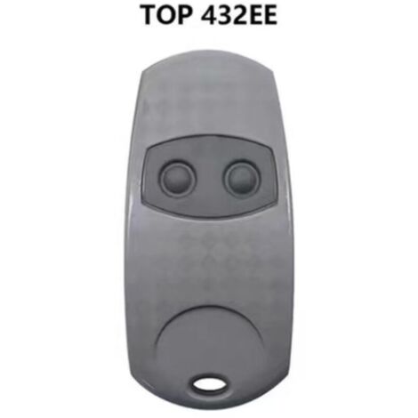 Telecomando multiutente a due canali TOP-432EE, con funzione di autoapprendimento, comodo e sicuro per il controllo degli accessi.