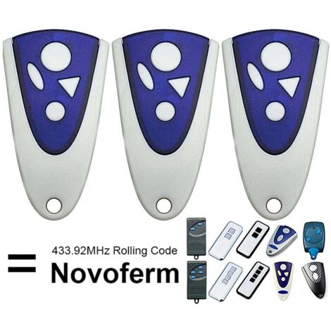 Telecomando NOVOFERM NOVOTRON 504 MAX43-4 3 pezzi