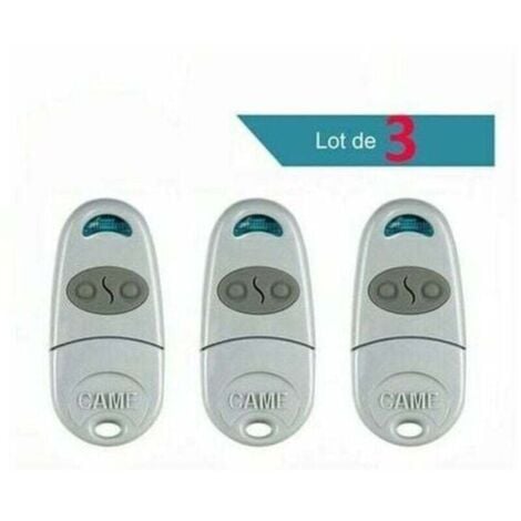 ANDYOU Telecomando originale Came TOP432NA, 3 pezzi. Frequenza codice fisso 433,92 MHz, TOP432NA