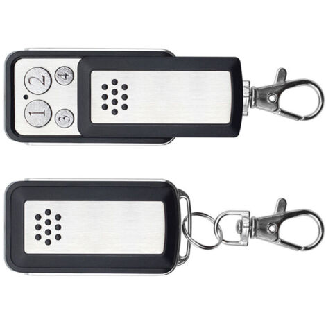 Telecomando per cancello, 2 pezzi 433,92 MHz telecomandi per garage, cicalino universale per cancello per 114253 104257 104251, compatibile con A-vid-sen, Ex-tel, T-hom-Son, 4 pulsanti, di DEBUNS