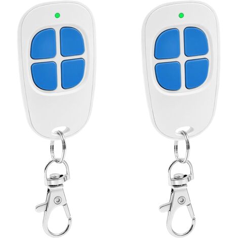 Telecomando per cancello AAM0094 AAM0121 AAM0135 AAM0133 AAM0085, telecomando a 433,92 MHz compatibile con SCS Sentinel, 4 canali, telecomando per cancello e porta del garage (2 pezzi)