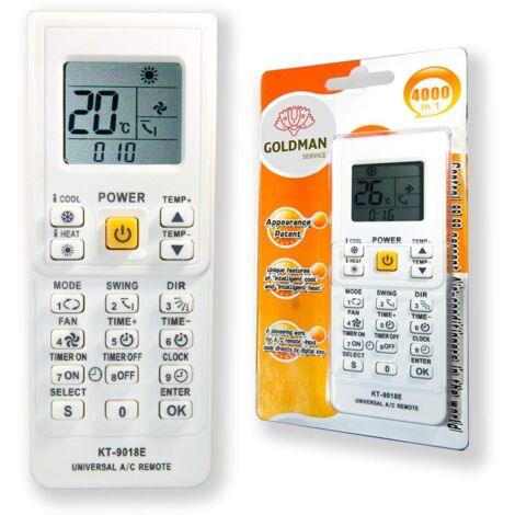 Telecomando per condizionatore d'aria inverter per pompa di calore e raffreddamento