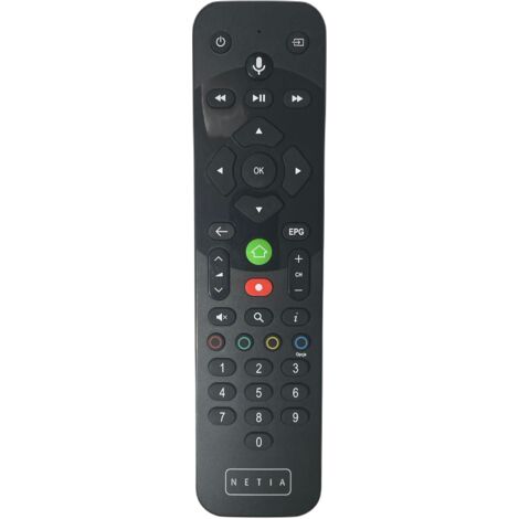 Telecomando per decoder Netia - evobox 4K bluetooth