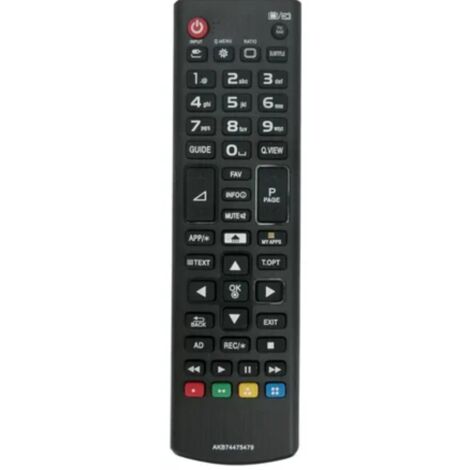Telecomando per LG TV AKB74475479 nero
