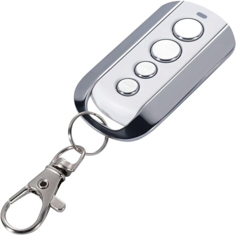 Telecomando per porta da garage a 433 MHz, 4 canali, compatibile con i modelli 104257, 114253, 104250, 104251, 104350, 654100, 654300, confezione da 1