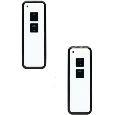 Telecomando per porta da garage in 2 pezzi per Novoferm Mini-Novotron 522 524, compatibile con il telecomando per cancello Novoferm 433,92 MHz