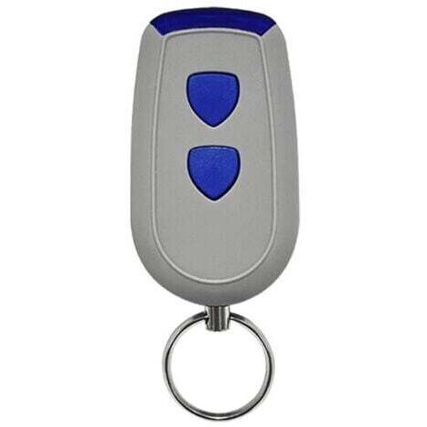 Telecomando per porta da garage standard in acciaio inossidabile, telecomando a 433 MHz compatibile con Normstahl EA433 2KS, EA433 4KS, RCU 433-2, RCU 433-4, EA433 2KM Micro
