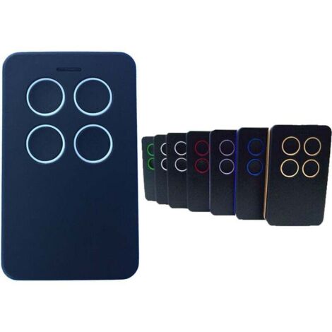 Telecomando per porte automatiche con codice rolling code e codice fisso multifrequenza