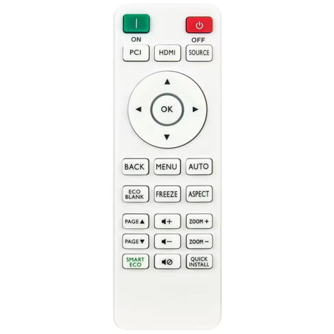 Telecomando per proiettore RCX014 BenQ MH550 MS550 MS610 MU641 MW550 MW612 MW707