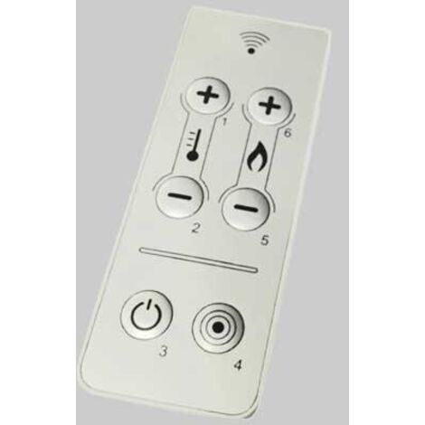 TELECOMANDO PER STUFE ED IDROSTUFE A PELLET - Bianco