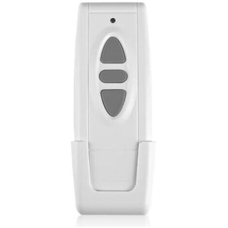 Telecomando per tapparelle 1810630, telecomando universale per porte 433,92 MHz, replicatore di telecomandi per porte da garage con 3 pulsanti, telecomando per tapparelle e tapparelle elettriche