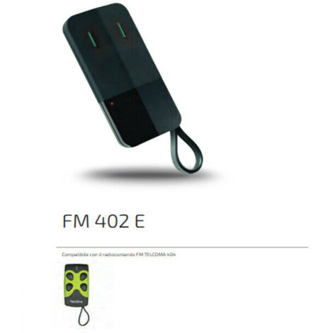Telecomando Radiocomando Compatibile Con Telcoma Fm402 Canali 433,92mhz