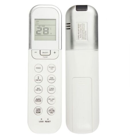 Telecomando RG36F/BGEF WellClimate Comfee Confortstar e altre marche per aria condizionata inverter e aria condizionata a pompa di calore.