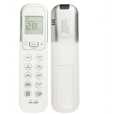 Telecomando RG36F/BGEF WellClimate Comfee Confortstar e altre marche per aria condizionata inverter e aria condizionata a pompa di calore.