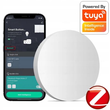 Telecomando RTX 1P 3 Pulsante di controllo scena ZigBee Tuya