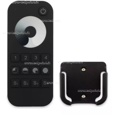 TELECOMANDO SKYDANCE RF2,4G MONOCROMATICO 4 ZONE, 4 SCENE, NERO