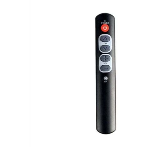 Telecomando Smart Learning per TV con 6 pulsanti grandi per TV, decoder, DVD, videoregistratore