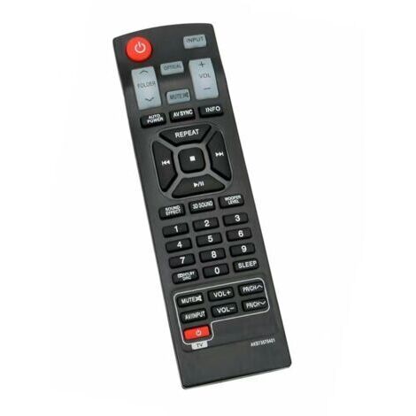 Telecomando sostitutivo AKB73575401 sub AKB73575421 per soundbar LG NB2520A NB3520A NB2430A NB2530A NB3530A NB3531A NB4530A