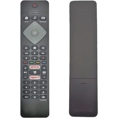 Telecomando sostitutivo per TV Philips. Compatibile con i telecomandi delle TV Philips.