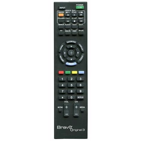 TELECOMANDO TV BRAVO ORIGINAL 3 SONY