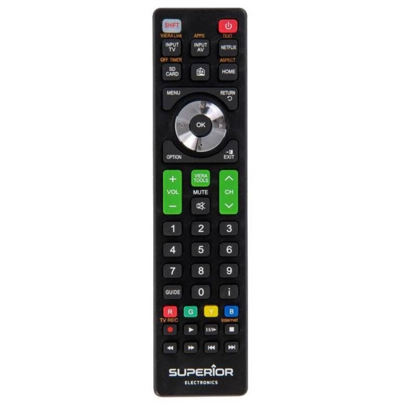 Télécommande tv supérieure panasonic d'origine