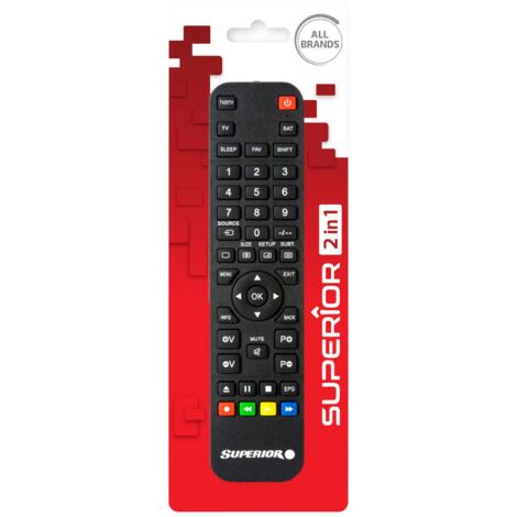 Telecomando Tv Superior Programmabile 2 In 1