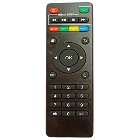 Telecomando universale a infrarossi wireless di ricambio per Smart TV Box Android X96, X96mini e X96W.