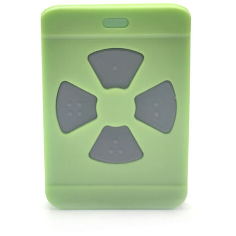 Telecomando universale multifrequenza per porte del garage e tapparelle – Copia automatica dell'intera banda 250–868 MHz, apprendimento intelligente delle frequenze, design ergonomico verde-lsw