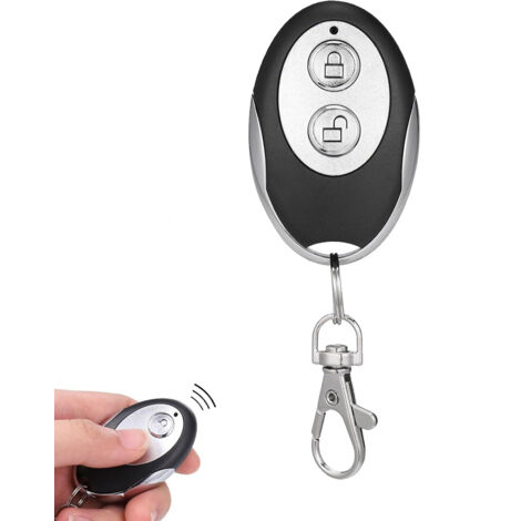 Telecomando universale per cancello, telecomando wireless per porta del garage da 433,92 MHz, programmabile a 2 pulsanti