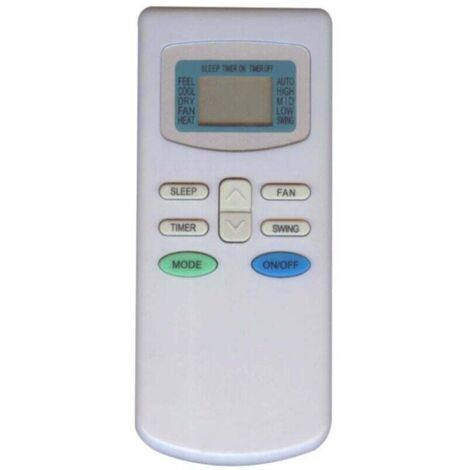 Telecomando universale per condizionatore d'aria, bianco, compatibile con i modelli GYKQ-03, QYKQ-03, KT-TL1, KFRD-71LW, GYKQ-63