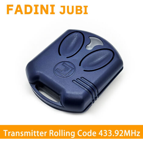 Telecomando universale per portoni e porte di garage – Compatibile con frequenze 433,92 MHz (modelli JUBI 433-2, 433-4, 433-2TR piccolo) – Sostituzione facile, senza programmazione-lsw
