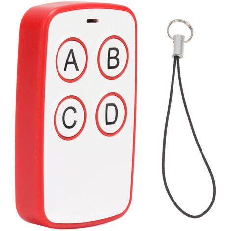 Telecomando wireless a 4 canali da 433 MHz per cancello scorrevole elettrico (rosso)