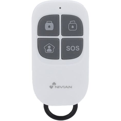 Telecomando Wireless Nivian Compatibile con Allarmi Nivian – Molteplici Funzioni di Gestione del Sistema di Allarme