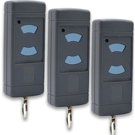 Telecomando wireless per porta da garage a 2 tasti compatibile con hse2 hse4 868mhz, 3 pezzi